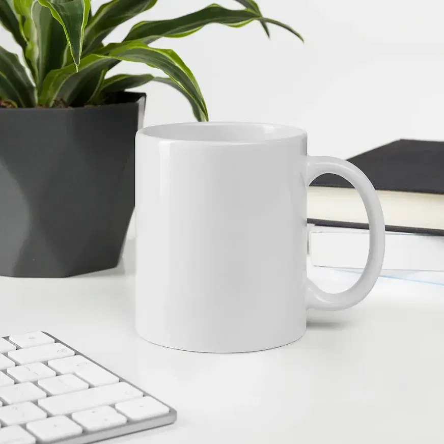 White Coffee Mug