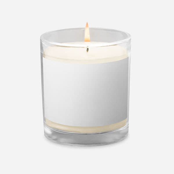 Glass Jar Soy Wax Candle